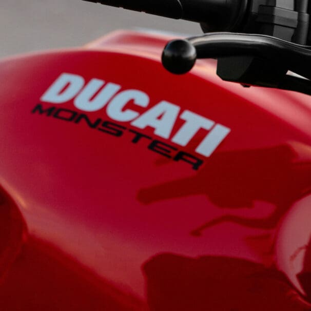 Ducati Monster gas tank