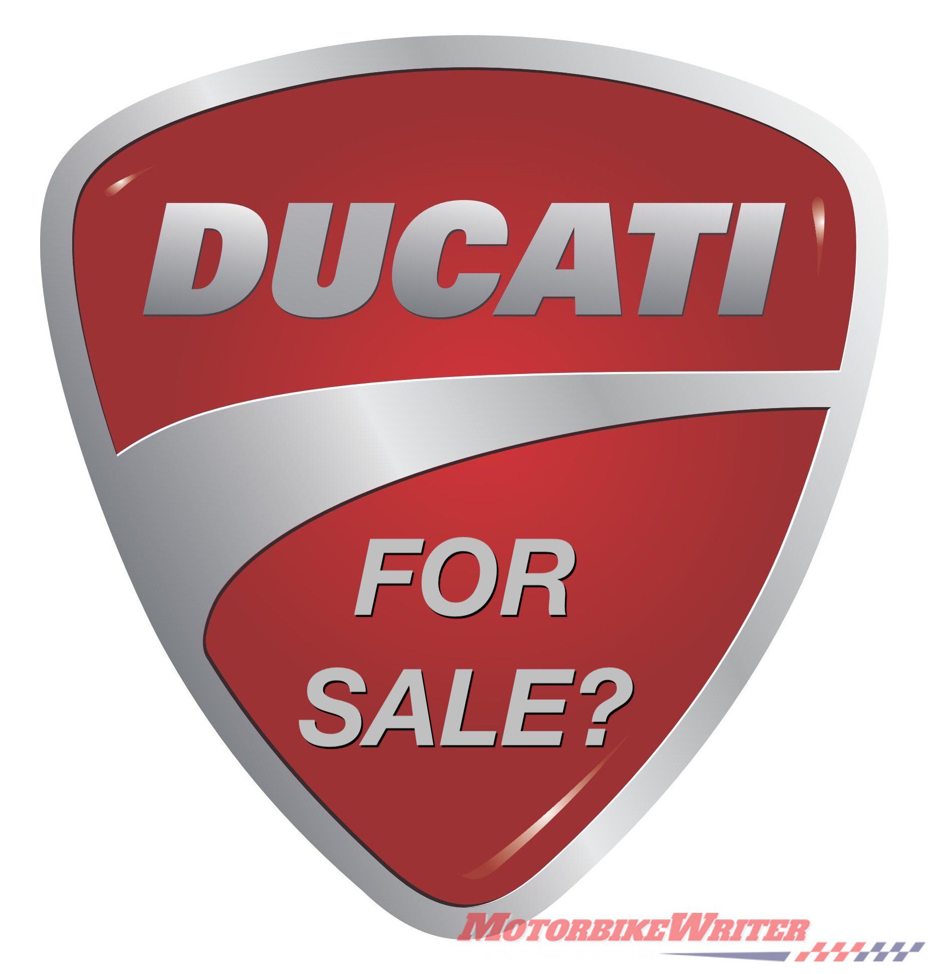 Ducati logo sale interested