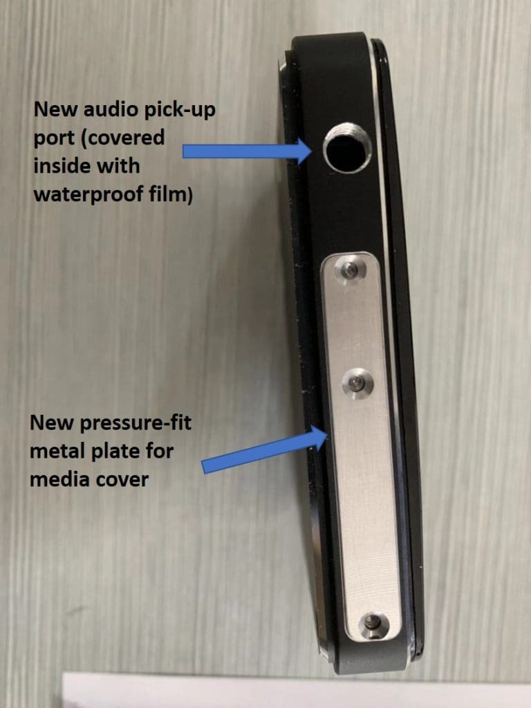 INNOV K2 pressure-fit thumb-screw secured plate