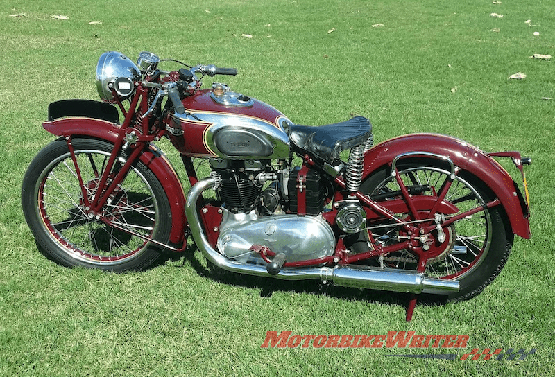 Steve McQueen 1938 Triumph Speed Twin