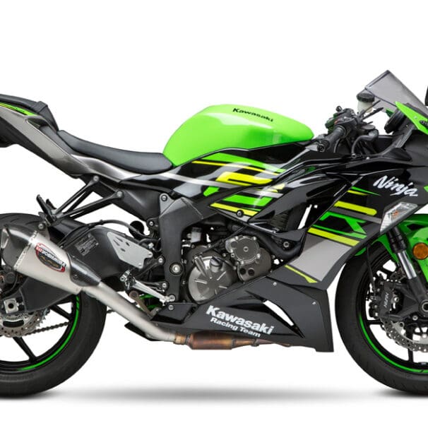 Yoshimura exhaust system for Kawasaki ZX-6R