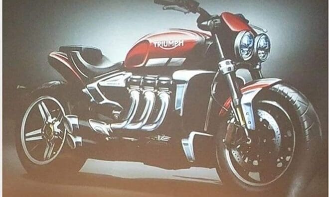 2019 Triumph Rocket III sketch