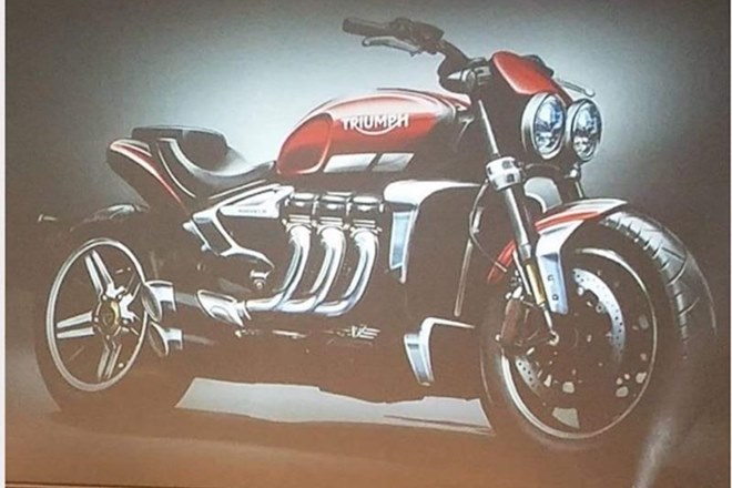 2019 Triumph Rocket III sketch