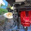 Rear Installation of the INNOV K2 on the 2018 Triumph Tiger 800Xca