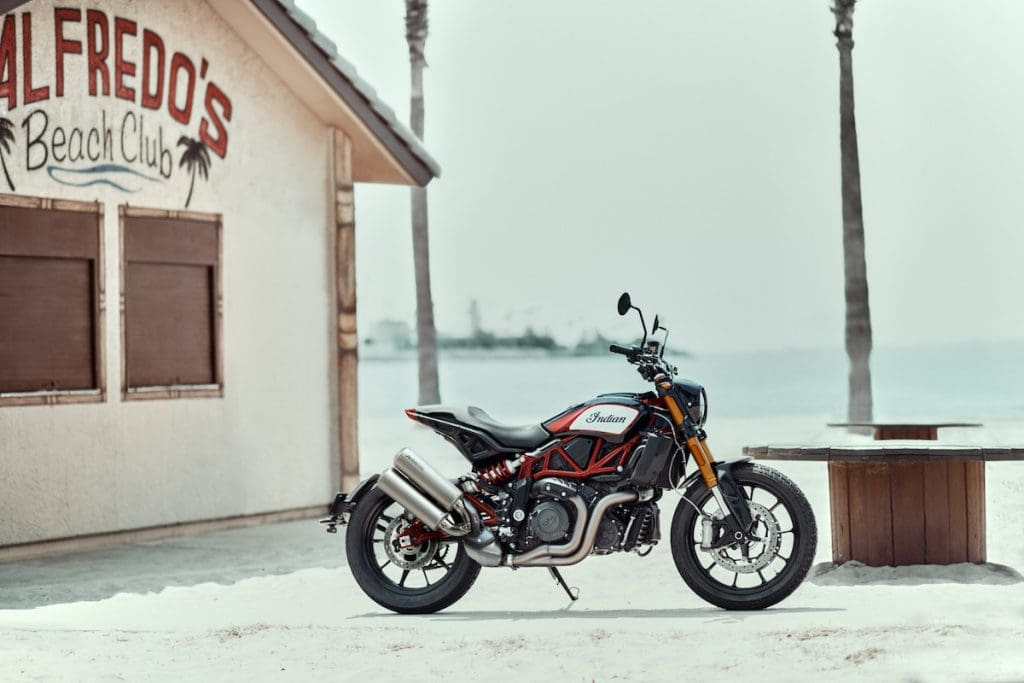 2019 Indian FTR 1200 S with Akrapovič Exhaust