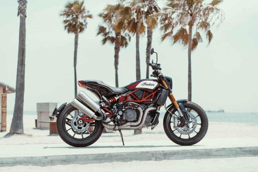 2019 Indian FTR 1200 S with Akrapovič Exhaust