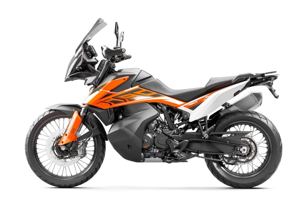 2019 KTM 790 Adventure.