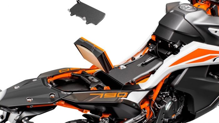 2019 KTM 790 Adventure R Air filter.