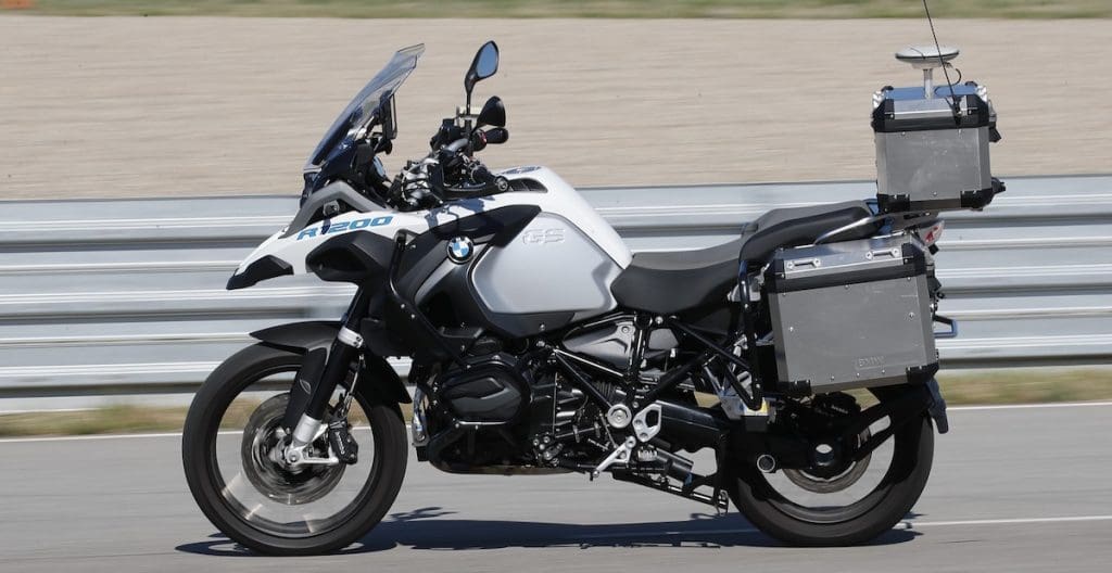 BMW autonomous R1200 GS