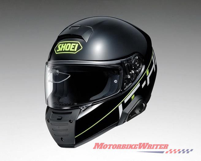 Shoei IT-HT Shoei joins smart helmet revolution