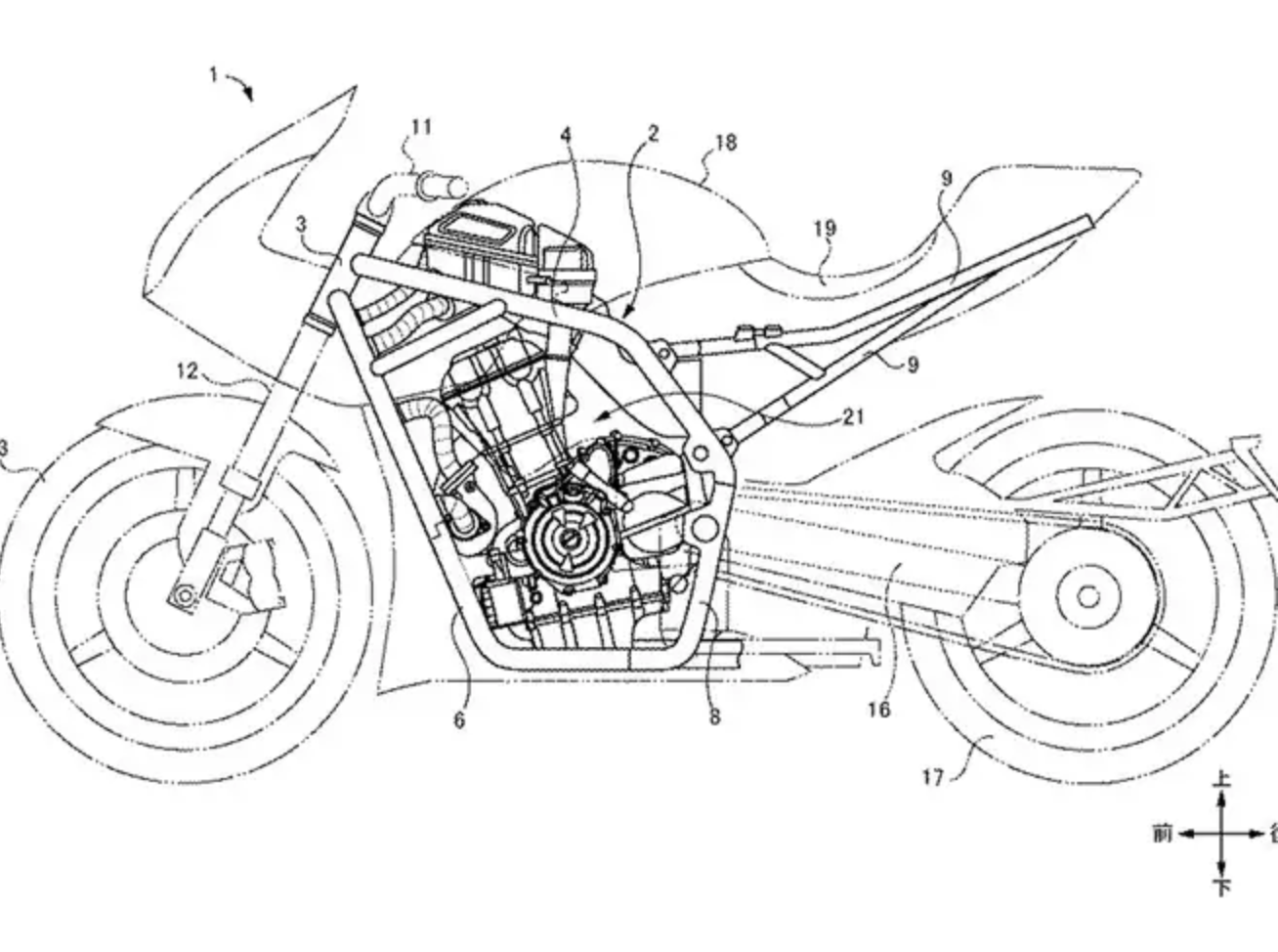 v8 twin turbo motorcycle
