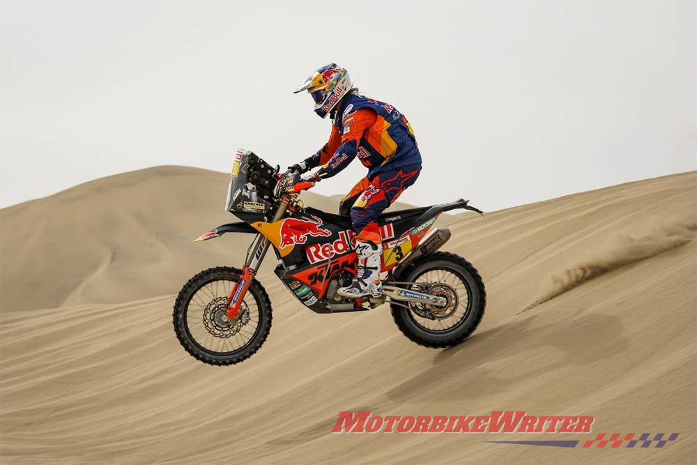 Toby Price Dakar Rally consistency honour