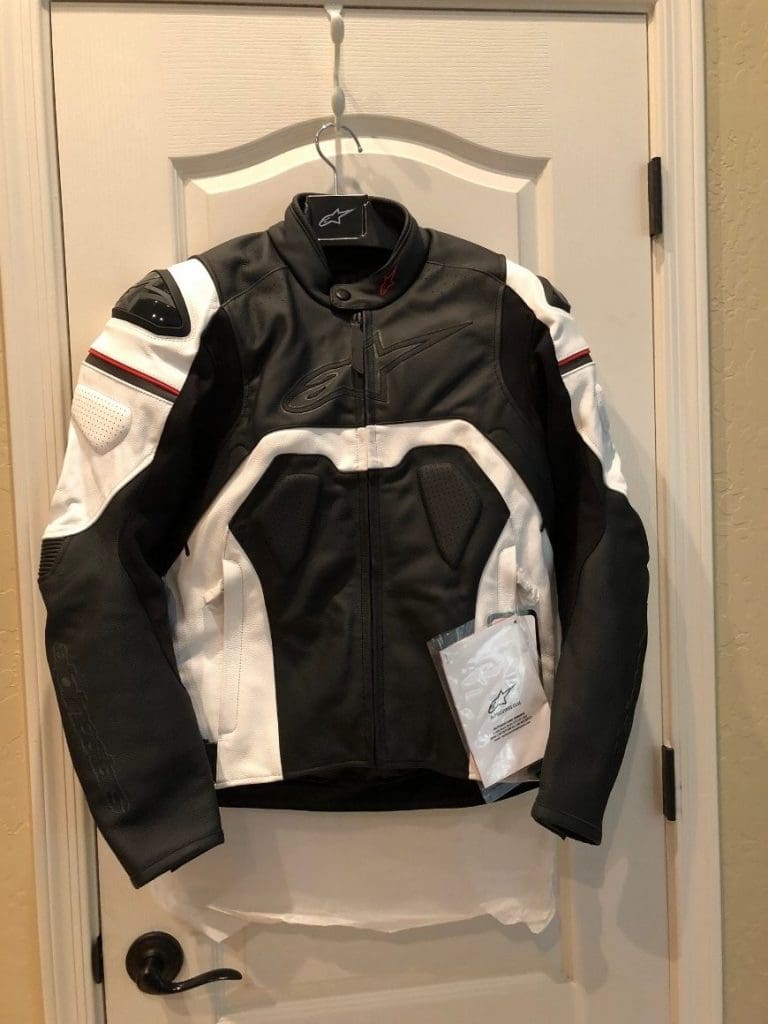 Alpinestars Core leather jacket with tags