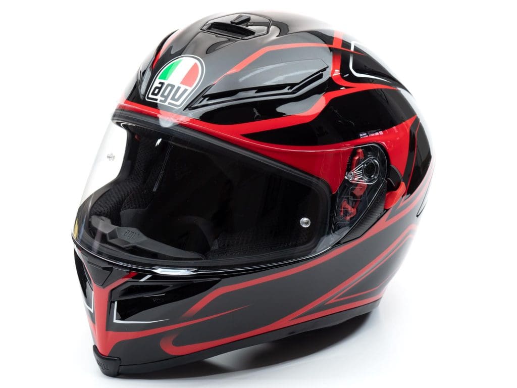 AGV K5s Helmet full off-axis view