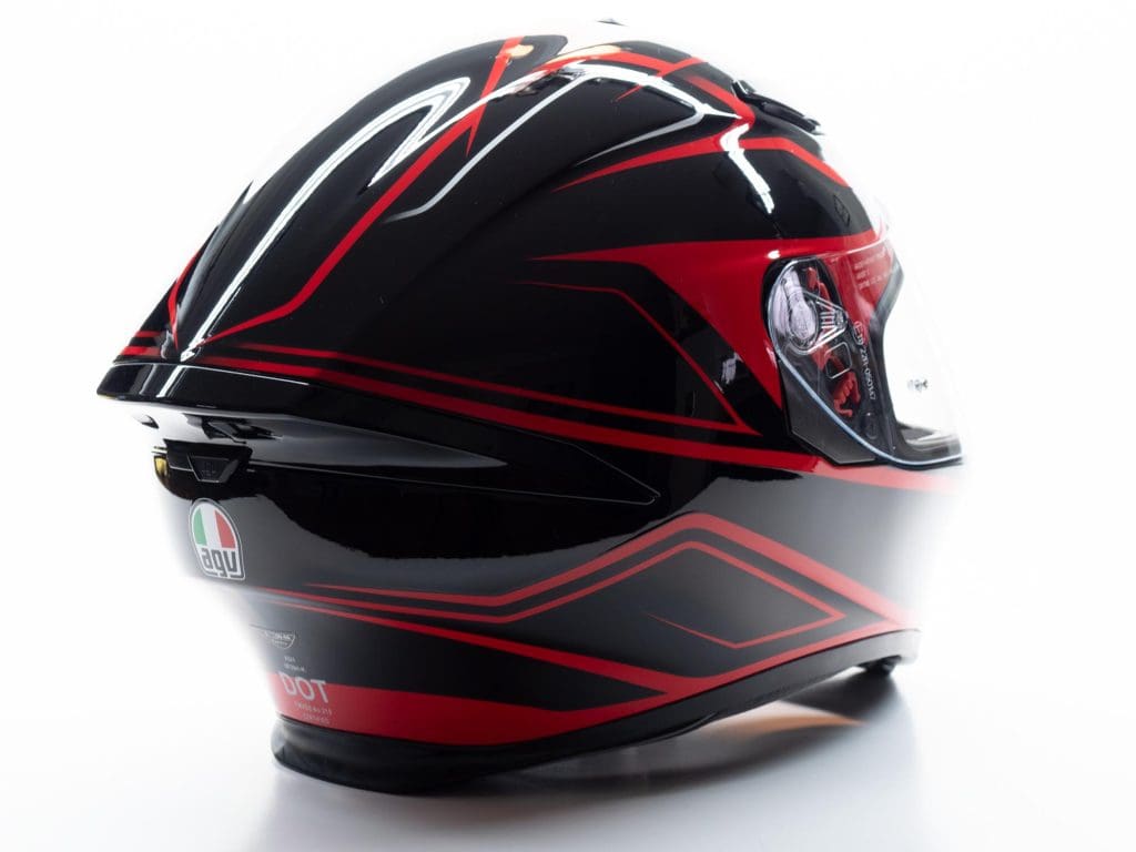 AGV K5s Helmet rear view