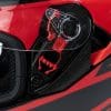 AGV K5s Helmet visor lever and locking system