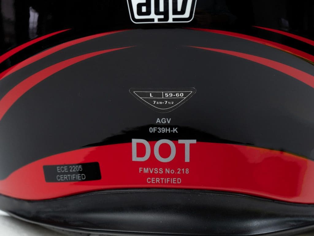 AGV K5s Helmet DOT certified