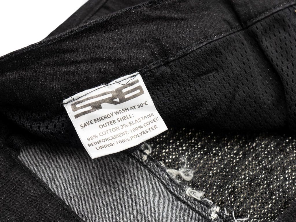 Bull-it SP120 Lite Heritage Slim Fit Jeans inner fabric tag