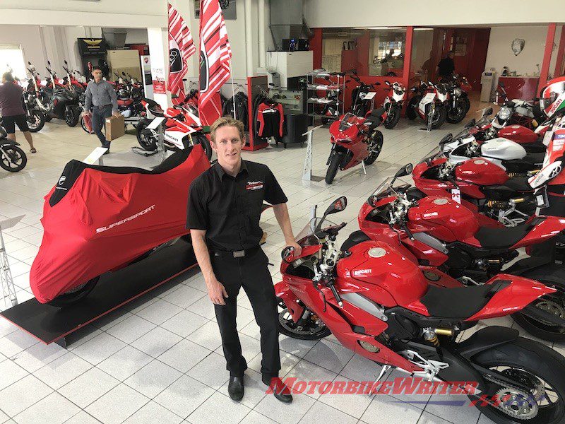 James Mutton Brisbane Motorcycles discounting teammoto