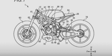 Suzuki Cafe Racer Patent