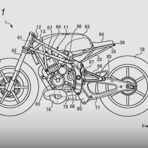 Suzuki Cafe Racer Patent
