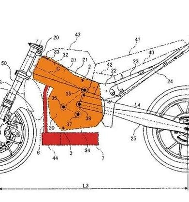 Suzuki engine patent