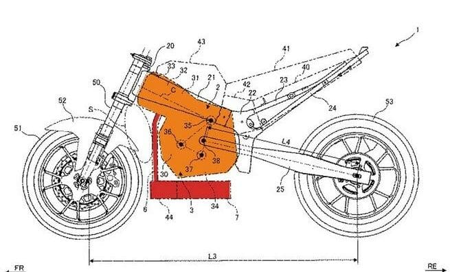 Suzuki engine patent