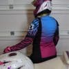 Icon Motosports Women's Overlord SB2 Wild Child purple motorycycle jacket.