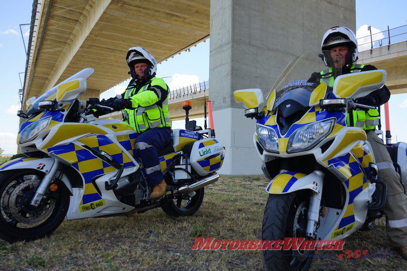 incident response bikes keep traffic moving