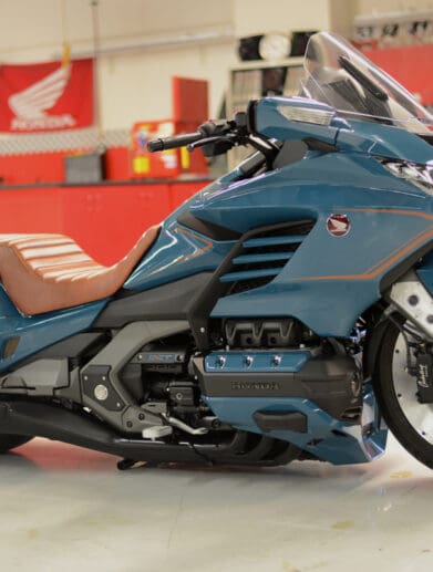 Honda Unveils Custom Gold Wing at Bike Week called the Cool Wing