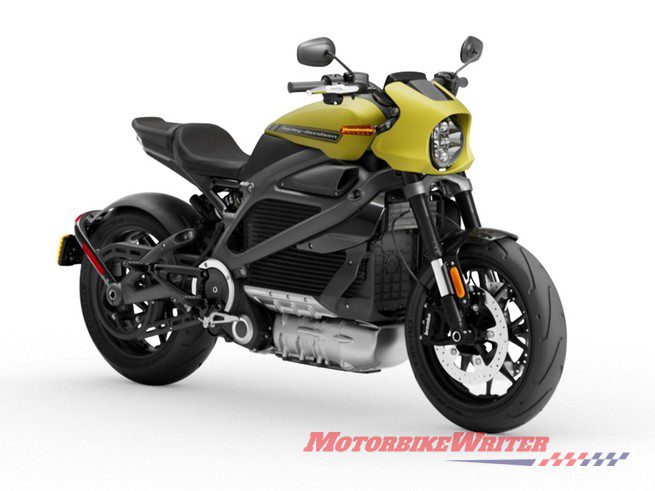 Harley-Davidson Livewire electric motorcycle specs incentives unique