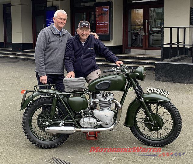 Tim Gibbes with Great Escape Triumph TR6