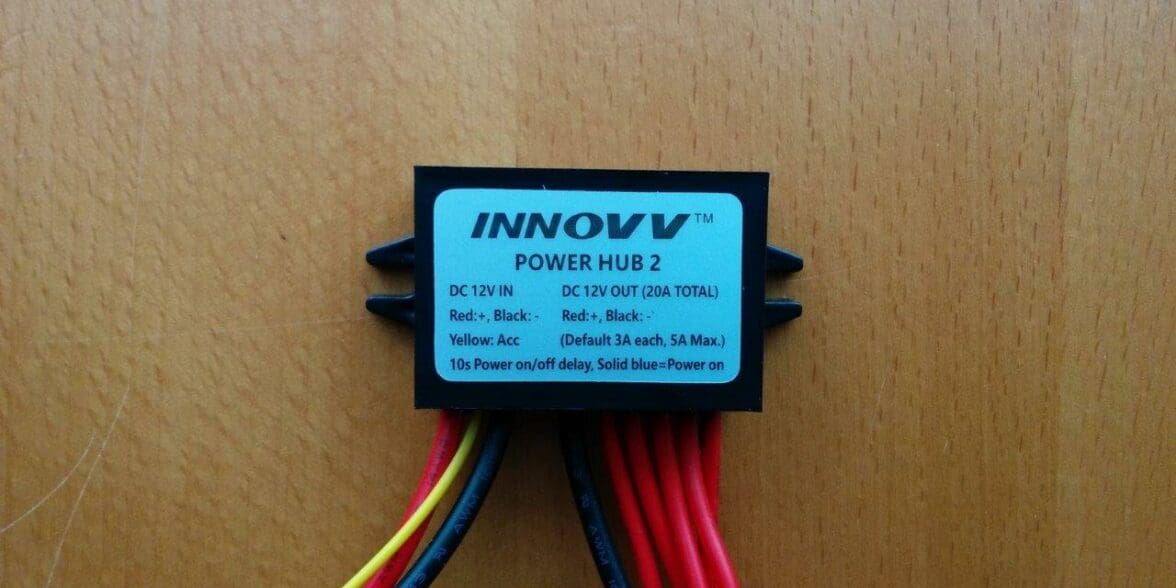 INNOVV Power Hub 2 Full View with Label