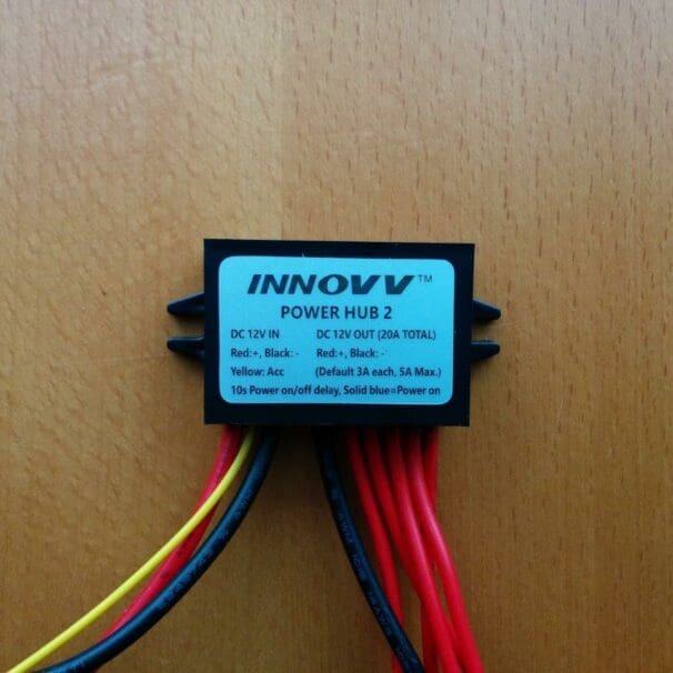 INNOVV Power Hub 2 Full View with Label