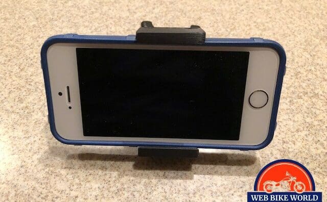 Tackform Enduro Motorcycle mount front view