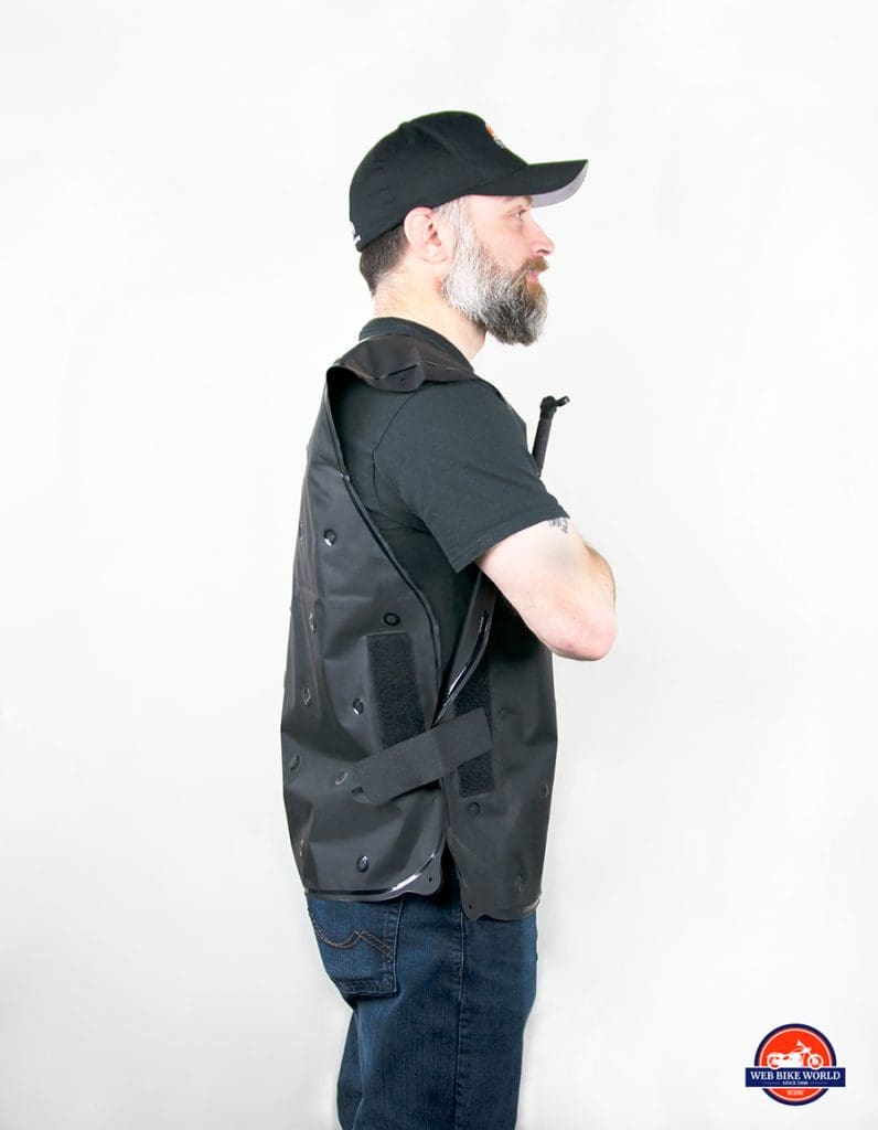 Exotogg Thermal Vest side view.