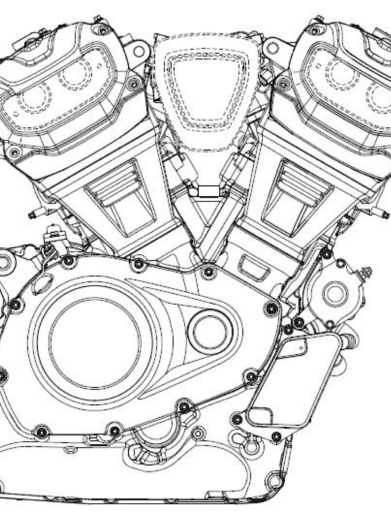 Harley engine filing
