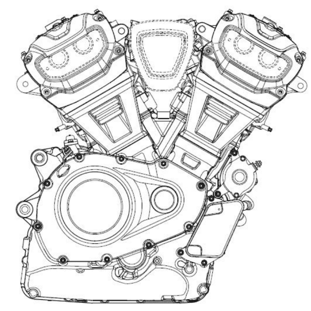 Harley engine filing