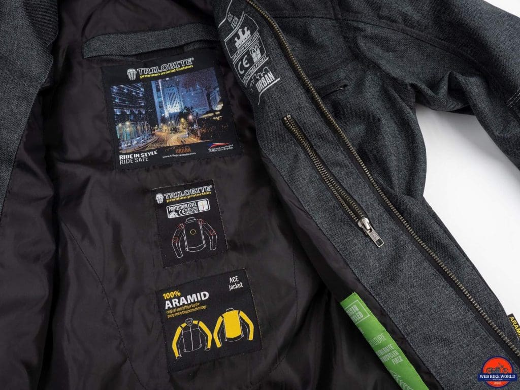 Trilobite Ace Jacket interior