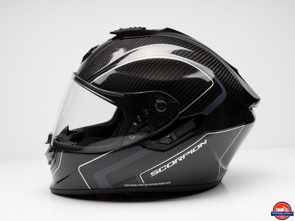 Scorpion EXO-ST1400 Carbon Helmet side view