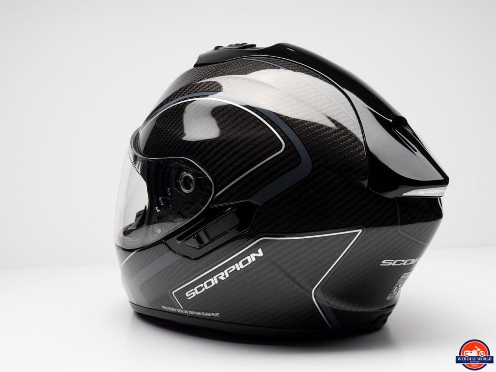 Scorpion EXO-ST1400 Carbon Helmet side view