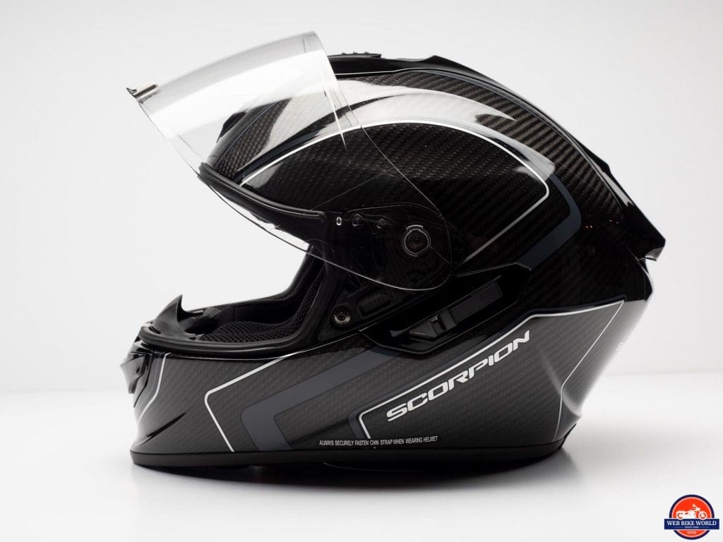 Scorpion EXO-ST1400 Carbon Helmet side view