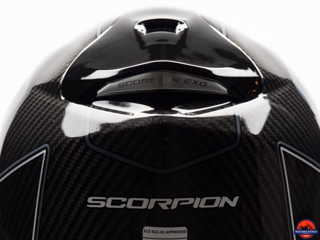 Scorpion EXO-ST1400 Carbon Helmet top vent