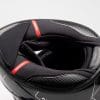 Scorpion EXO-ST1400 Carbon Helmet underside view