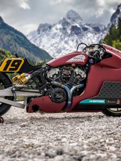 Indian motorcycle scout bobber appaloosa