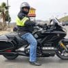 Greg on the Honda Gold Wing DCT.
