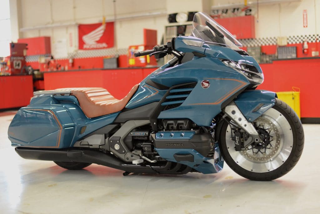 The custom built Honda Cool Wing.