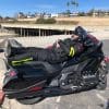 Honda Gold Wing DCT as a bed.