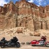 Red Rock Canyon with the Honda Gold Wing DCT and Indian Chieftain Ltd.