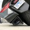 Honda Gold Wing DCT resting on the frame sliders.